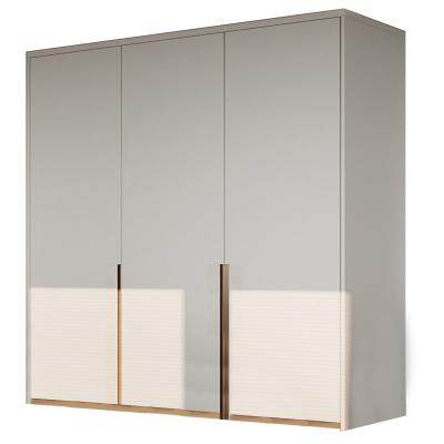 China Contemporary modern design, luxurious bedroom furniture, European-style pull-out wardrobe, support various customization for sale