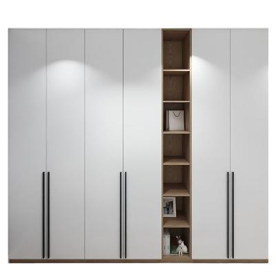 China Contemporary Professional Supply Custom White Wooden Wardrobe Bedroom Furniture Design for sale