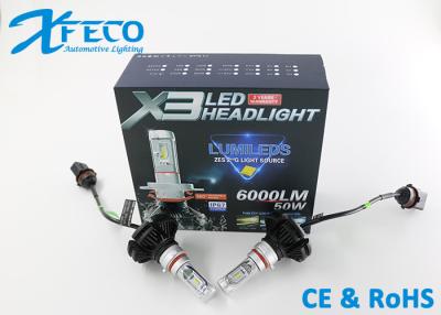 China  LED Headlamp Bulb HB3 9005 Vehicle Headlight Replacement CE / RoHs E-Mark for sale