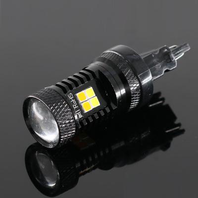 China El revés popular del coche LED enciende 3157 lámparas del freno del coche de P27/de 7W 600Lm LED en venta