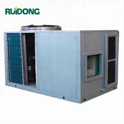 China Modern Freestanding Installation Rooftop Packaged Unit With Scroll Compressor for sale