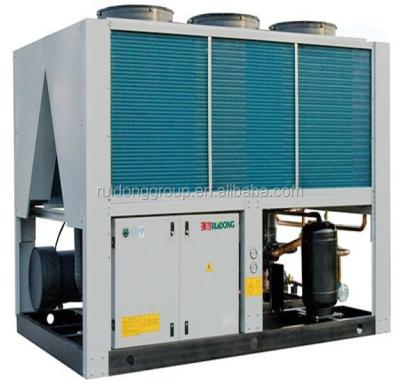 China Air cooled screw water chiller and heat pump with double screw compressor, made by real factory RLSFG for sale