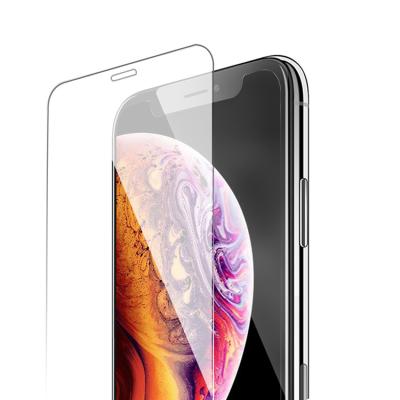 China Custom 2.5D 9H Anti-scratch Cell Phone Tempered Glass Screen Protector For iPhone 6 7 8 X Xr Xs Xs Max for sale