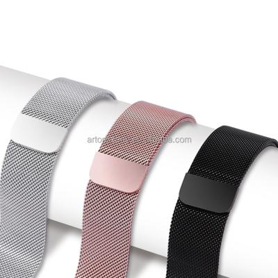 China NEW 2021 Hot Selling Hot Selling Milanese Magnetic Loop Strap Watch Band Belt For Apple Watch 38 40 42 44 for sale