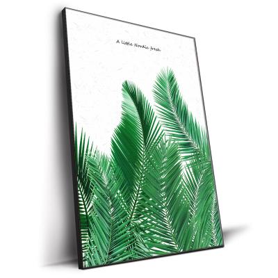 China Bulk Customization Custom Poster Printing Nordic Style Green Plants Botanical Pics With Words For Home Wall Art Deco Canvas Painting Paper Prints for sale