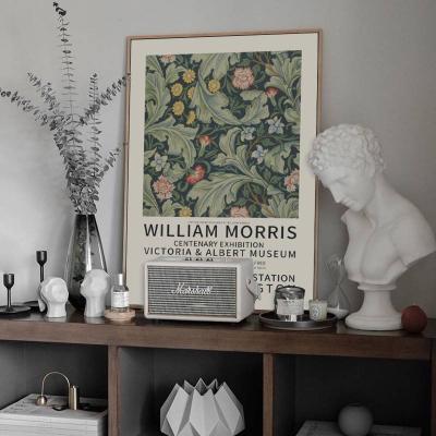 China Waterproof+ECO-Friendly Custom Canvas Art Wall Decor William Morris Flower and Fruit Designs Abstract Pictures Painting Poster Prints for sale