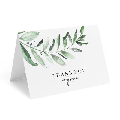 China Waterproof+ECO-Friendly Thank You Service Card Personalized Poster Paper Print After-Sales Service Custom Card Logo Printing for sale