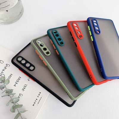 China Corner Four Protect Shockproof Feeling TPU Translucent PC Phone Case 2020 Matte Skin For Huawei Mate30 Mate30Pro P30 P40 Cover With Camera Protection for sale