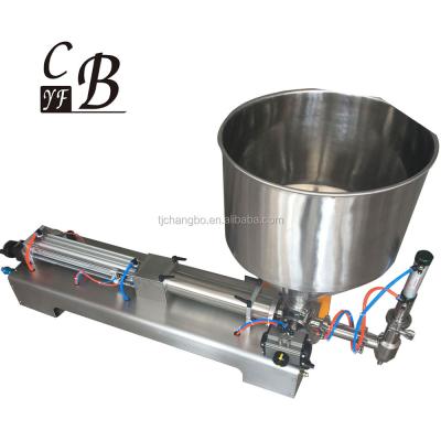 China paste products chili sauce paste filling machine/shampoo filling machine/semi-automatic filling machine for sale