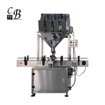 China Food Rice Granule Packing Machine Automatic Linear Weighing 4 Heads Filling And Filling Machine for sale