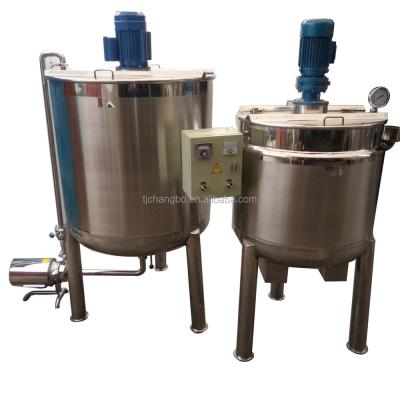 China Real food SUS304 pressure tank/blender tank/heating tank for sale