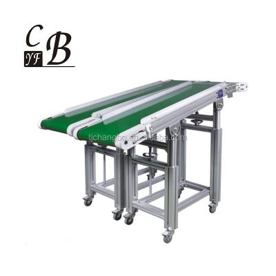 China High Quality Conveyor Belts / Robot Design / Soft Antistatic Conveyor Line Heat Resistant Fire Brand for sale