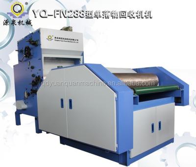 China FIBER Textile Dropping Reclaiming Machine For Sheep Wool Cashmere Recycling for sale