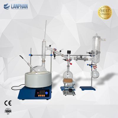 China Laboratory Vacuum Short Path Fractional Distillation Kit 5L for sale