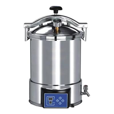 China Portable Steam Autoclave Vertical Sterilizer Equipment 18L for sale