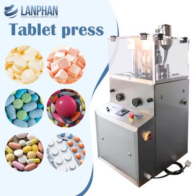 China Candy Herbal Pill Medical Tableting Maker Milk Making Machine Rotary Tablet Press for sale