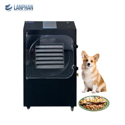 China 25KG/H Black Vacuum Freeze Drying Machine Pet Treat Food Home Laboratory Freeze Dryer for sale