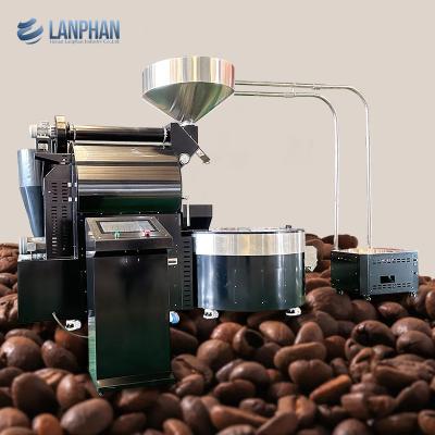 China Industriële automatische Espresso koffie rooster 60kg koffiebonen roaster machine Te koop