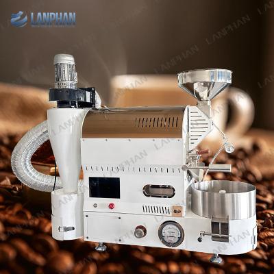 China Home Kaffeeröstemaschine Kleine Chargen Kakaoröstemaschine mit Kühlschacht zu verkaufen