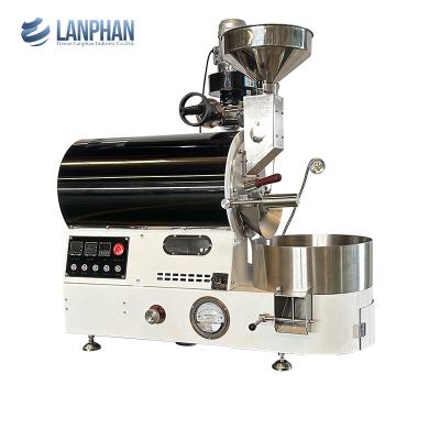 China Small Baking Equipment 2kg Coffee Bean Roaster Electric/Gas Coffee Bean Roaster for Sale for sale