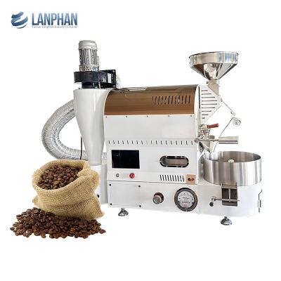 China Household Coffee Beans Roaster 1kg Touch Screen Electric Coffee Green Bean Roaster Machine for sale