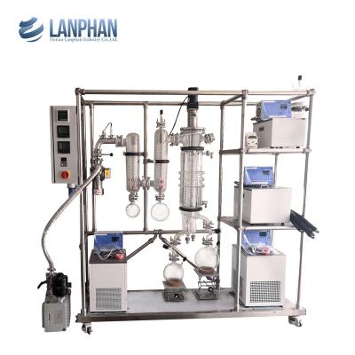 China Wiped Film Distillation Equipment Lanphan For Cbd Oil for sale