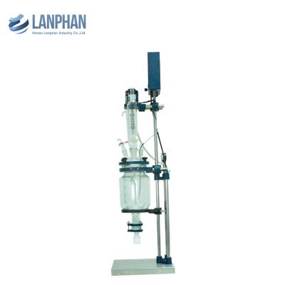 China Semi Automatic 370W 2L Mini Lab Scale Pyrolysis Reactor for sale