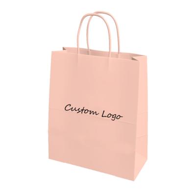 China Recyclable Gravure Printing Eco - Friendly Paper Bags Gift Food Shopping Gift Packaging Paper Bags for sale