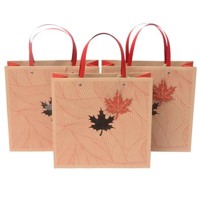 China Customized Recyclable Color Handle Clothing Store Luxury Flat Paper Paper Bag For Clothing for sale