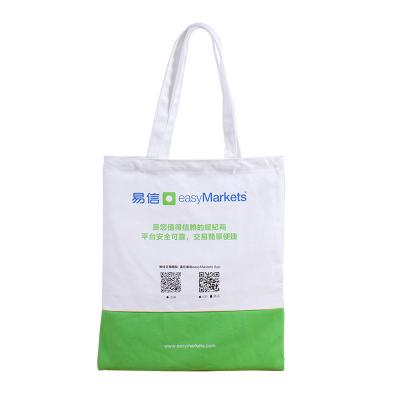 China Wholesale Eco-Friendly Handled Canvas Tote Bags Shopping Plain Printing Sublimation Oversized Bag for sale