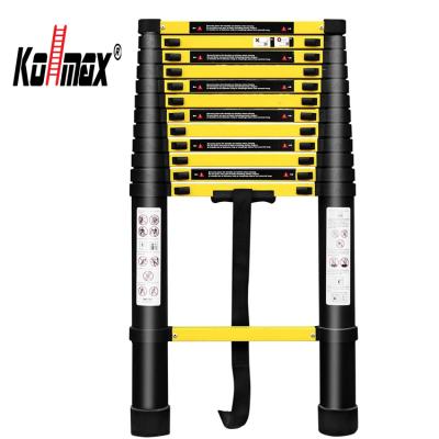 China High quality folding ladders 3.8m safety and durable telescopic ladder aluminum ladder for sale