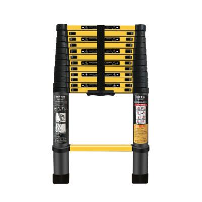 China High Quality 12.5FT Folding Ladders Safety and Durable Aluminum Telescopic Folding Step Ladder for sale