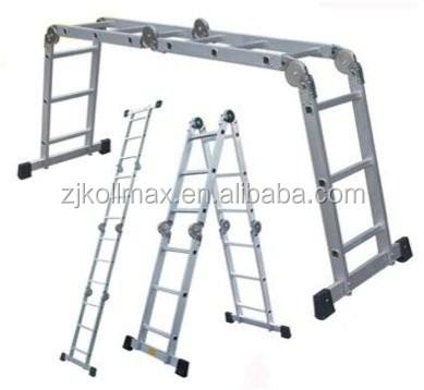 China Contemporary Aluminum Universal Folding Ladder with Work Platform with EN131 for sale