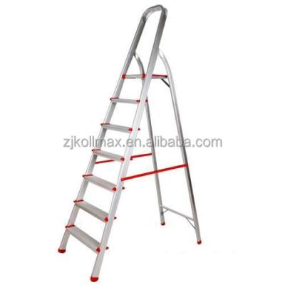 China Folding Ladders GS and EN131 Approved Aluminum Step Stairs Household Folding Ladder for sale