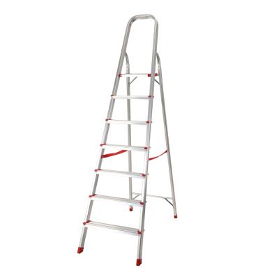 China Folding Ladders 7 Steps Folding Household Step Ladder Aluminum Folding Ladder for sale