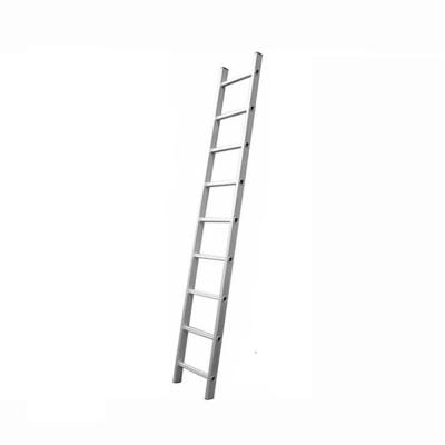 China Folding Ladders Aluminum Strong Straight Ladder With EN131 for sale