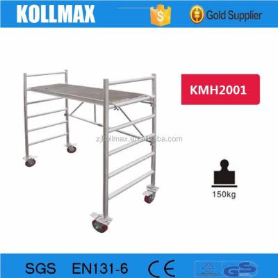 China Folding Ladders Used Aluminum Mobile Stair Scaffolding With EN131 for sale