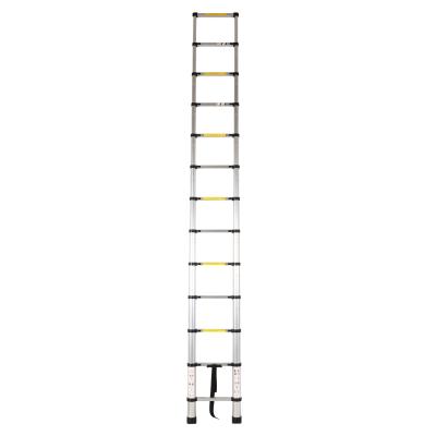 China New Product Folding Ladders 3.8m Aluminum Step Ladder Contemporary 13 Step Telescopic Extension Ladder for sale