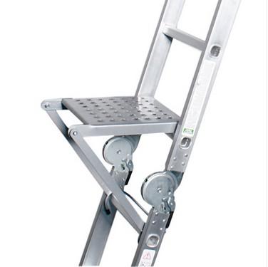 China Multi Purpose Folding Ladders Universal Work Ladder Paint Cleaning Step Ladder with Platform and Folding for sale