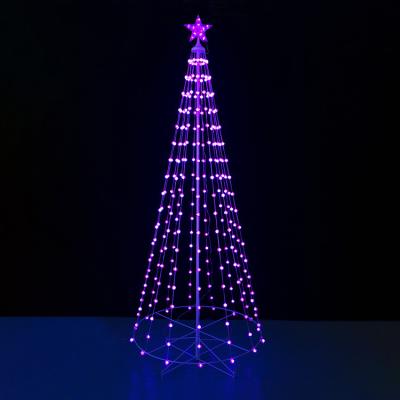 China Hot Sale Christmas Light Led Lights Star Top Tree Indoor Outdoor For Holiday Lighting Garden Decor for sale