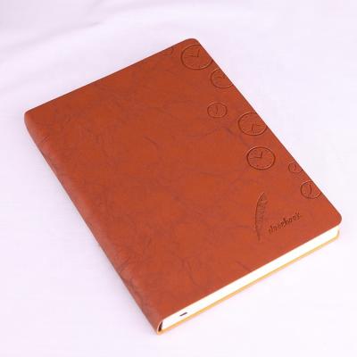 China Custom Hardcover Printing Office Hardcover Custom Design Stickers Planner Notebook for sale