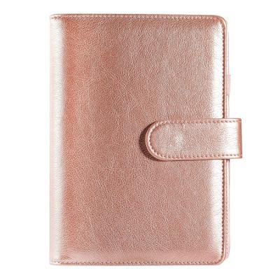 China Hot Sale Custom Size Reasonably Loose Leaf Hardcover Leather Diary Planner Notebook for sale