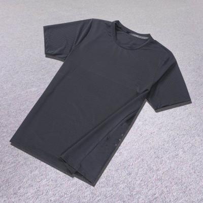 China Fabric: 2021 Summer Men's Quick-Drying Casual Wear Shirt Short Sleeve 100% Polyester New Breathable Suit Short Sportswear New for sale