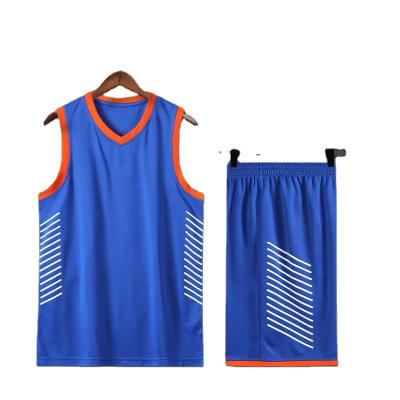 China Breathable Custom Basketball Tank Tops Mens White Sports Basketball Shorts Basketball Wear Uniforms Cheap Wholesale Quality Football Suit for sale