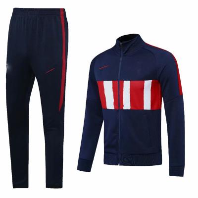 China Shirts & High Quality Training Football Club Clothing Sportswear Sweatsuit Football Suit Full Zipper Tank Tops Jacket Team Suit Wholesale for sale