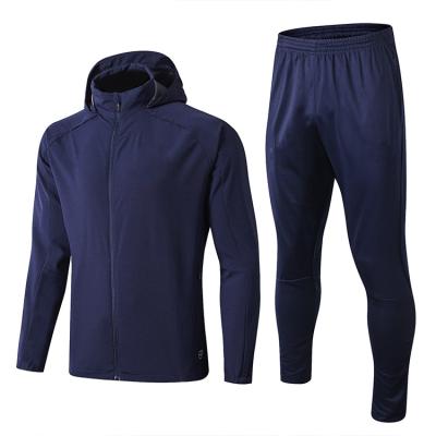 China Breathable Polyester Football Soccer Sets Wear Anorak Uniform Tracksuit for sale