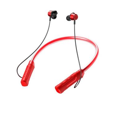 China New LED Neck In-Ear Headphones Gaming Luminescent Wireless Stereo Smart Radio Competitive Night Running Sports Headset for sale