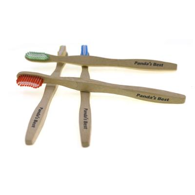 China Disposable Biodegradable Bamboo Charcoal Toothbrush for sale