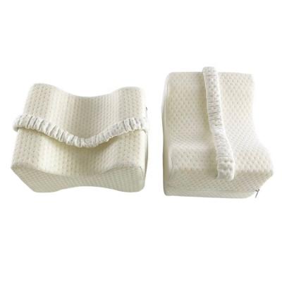 China Anti-Static Wholesale Orthopedic Support Foot and Leg Sleeping Memory Foam Knee Pillow for sale