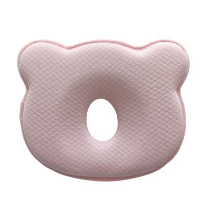 China Anti Dust Mite Custom Cotton Baby Bedding Portable Infant Comfortable Memory Foam Baby Pillow for sale